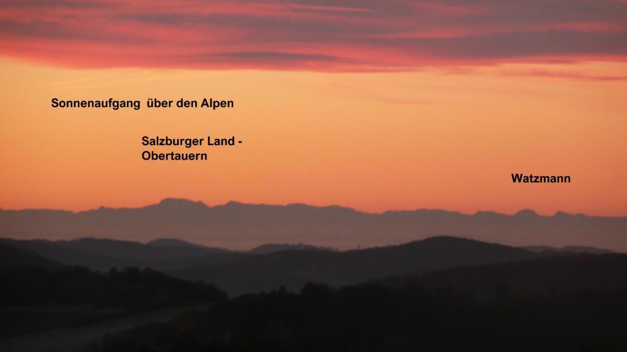 Ferienwohnungen Alpenblick Mit Garten -Panoramasauna- Kirchdorf im Wald Dış mekan fotoğraf