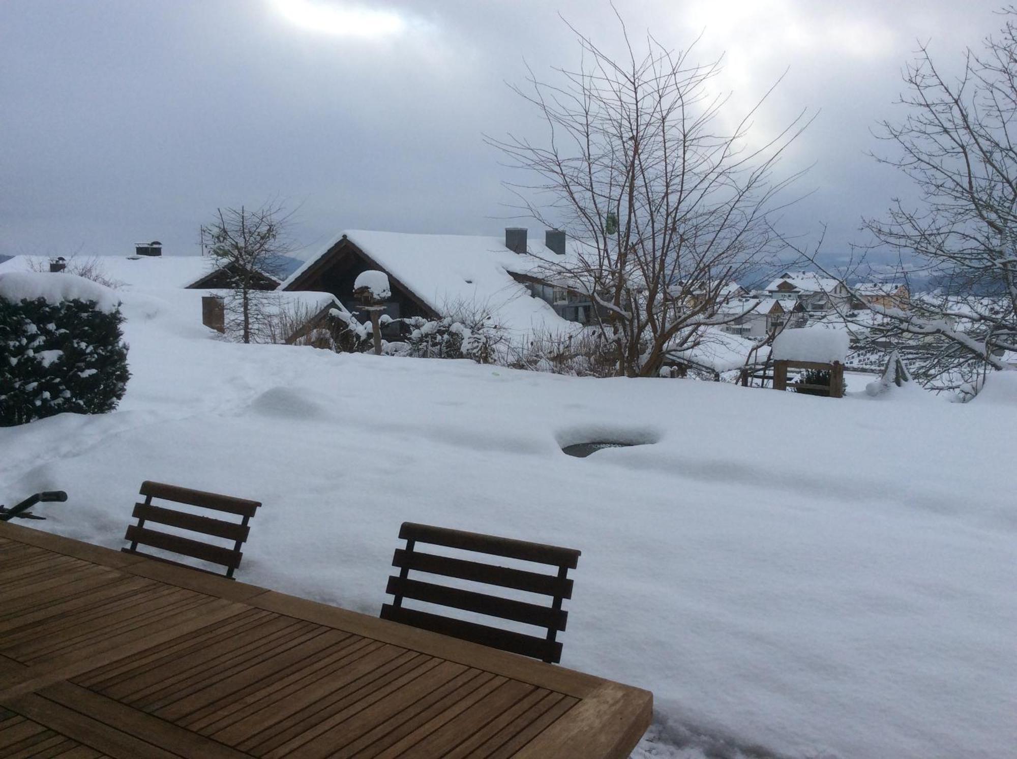 Ferienwohnungen Alpenblick Mit Garten -Panoramasauna- Kirchdorf im Wald Dış mekan fotoğraf