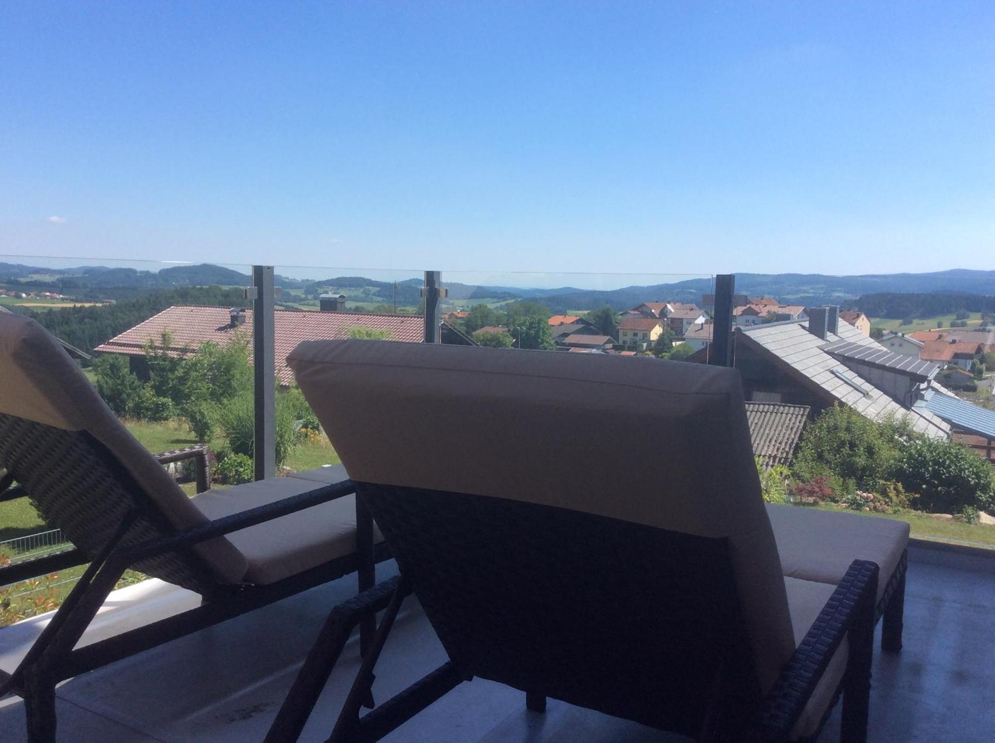 Ferienwohnungen Alpenblick Mit Garten -Panoramasauna- Kirchdorf im Wald Dış mekan fotoğraf